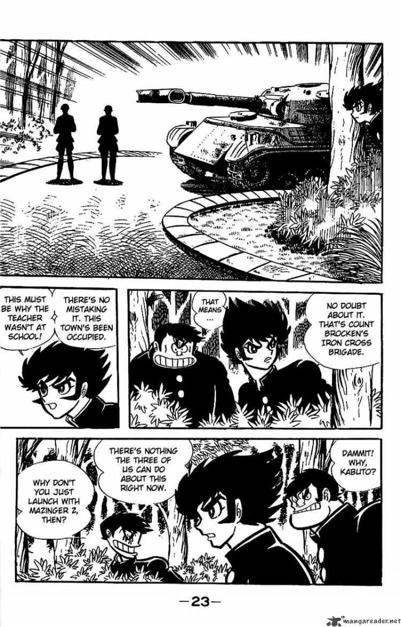 Mazinger Z Chapter 3 page 21