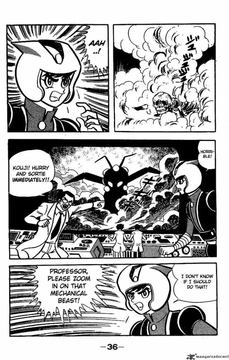 Mazinger Z Chapter 3 page 34