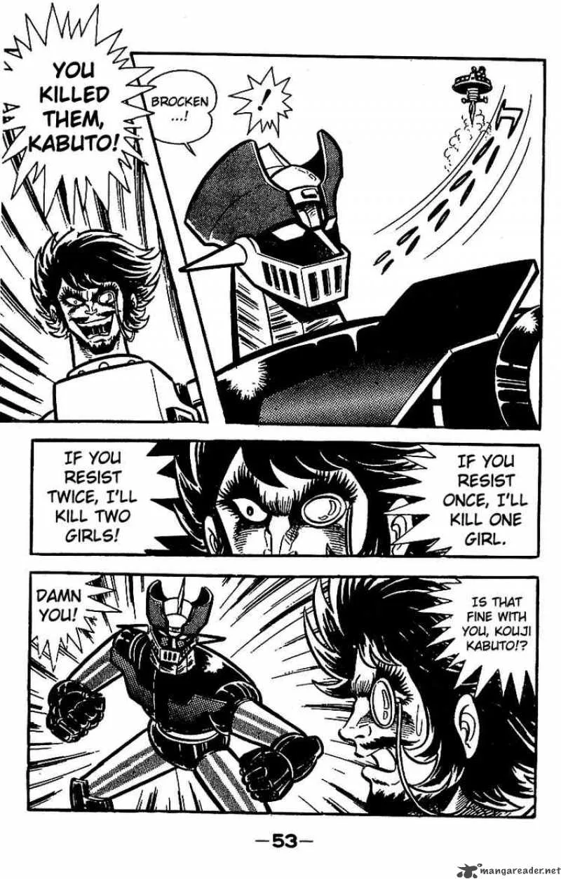 Mazinger Z Chapter 3 page 50