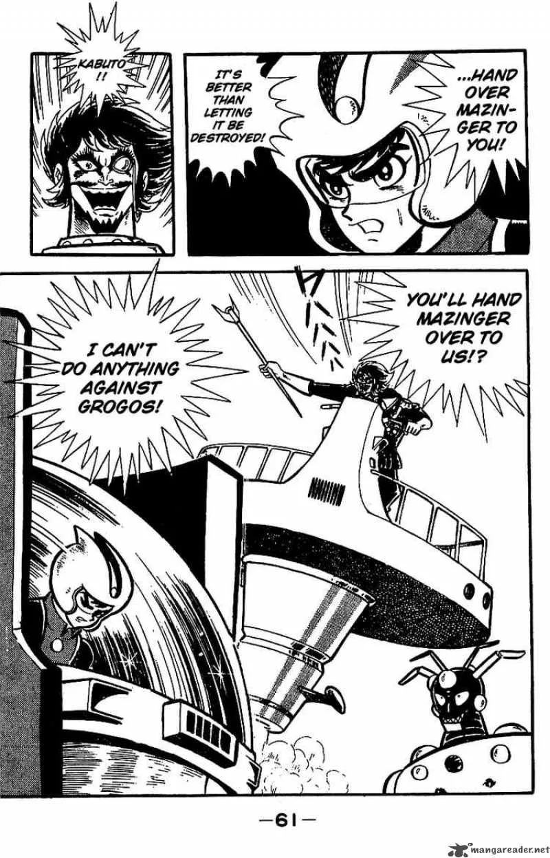 Mazinger Z Chapter 3 page 58