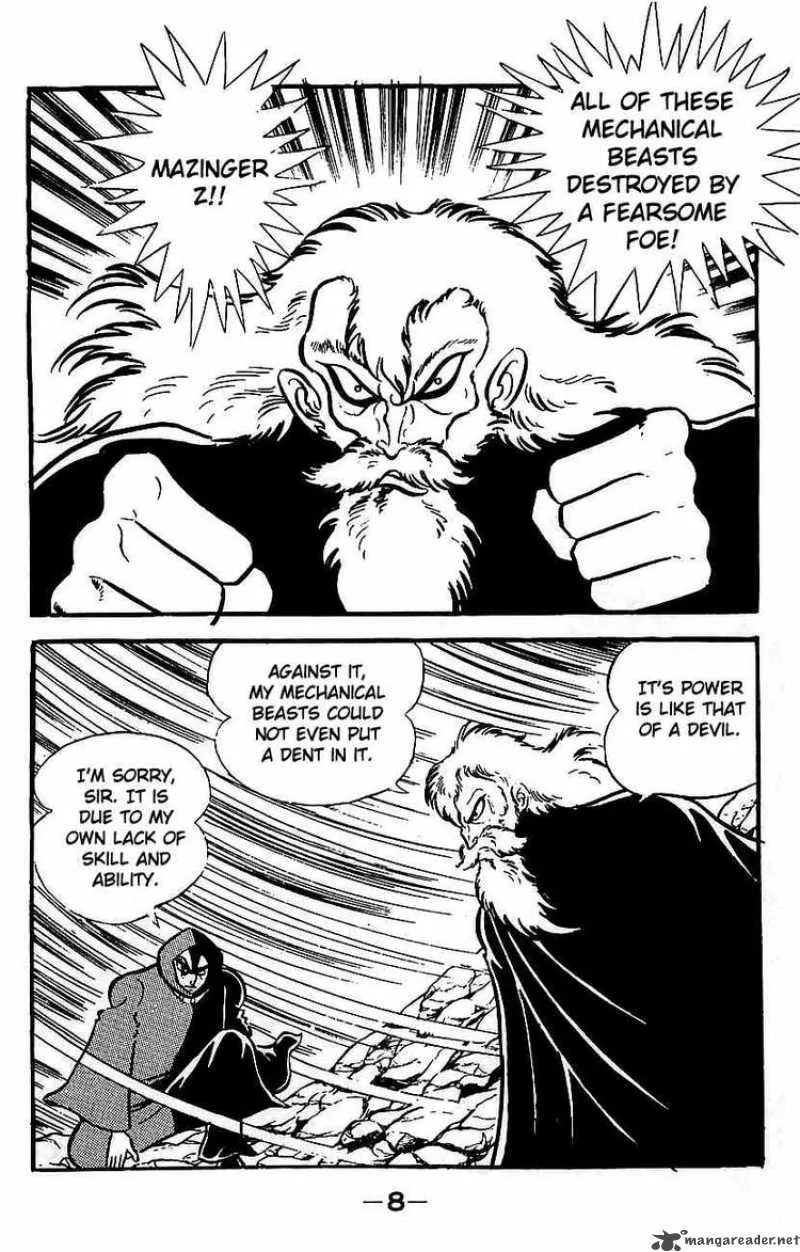 Mazinger Z Chapter 4 page 4