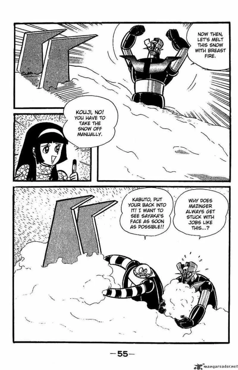 Mazinger Z Chapter 4 page 50
