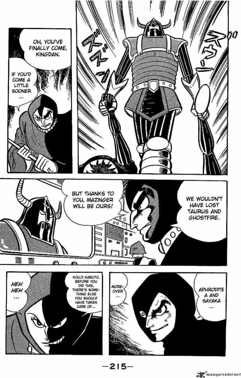 Mazinger Z Chapter 4 page 209