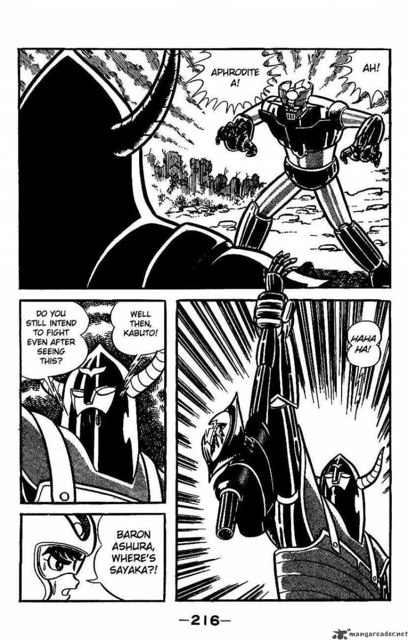 Mazinger Z Chapter 4 page 210