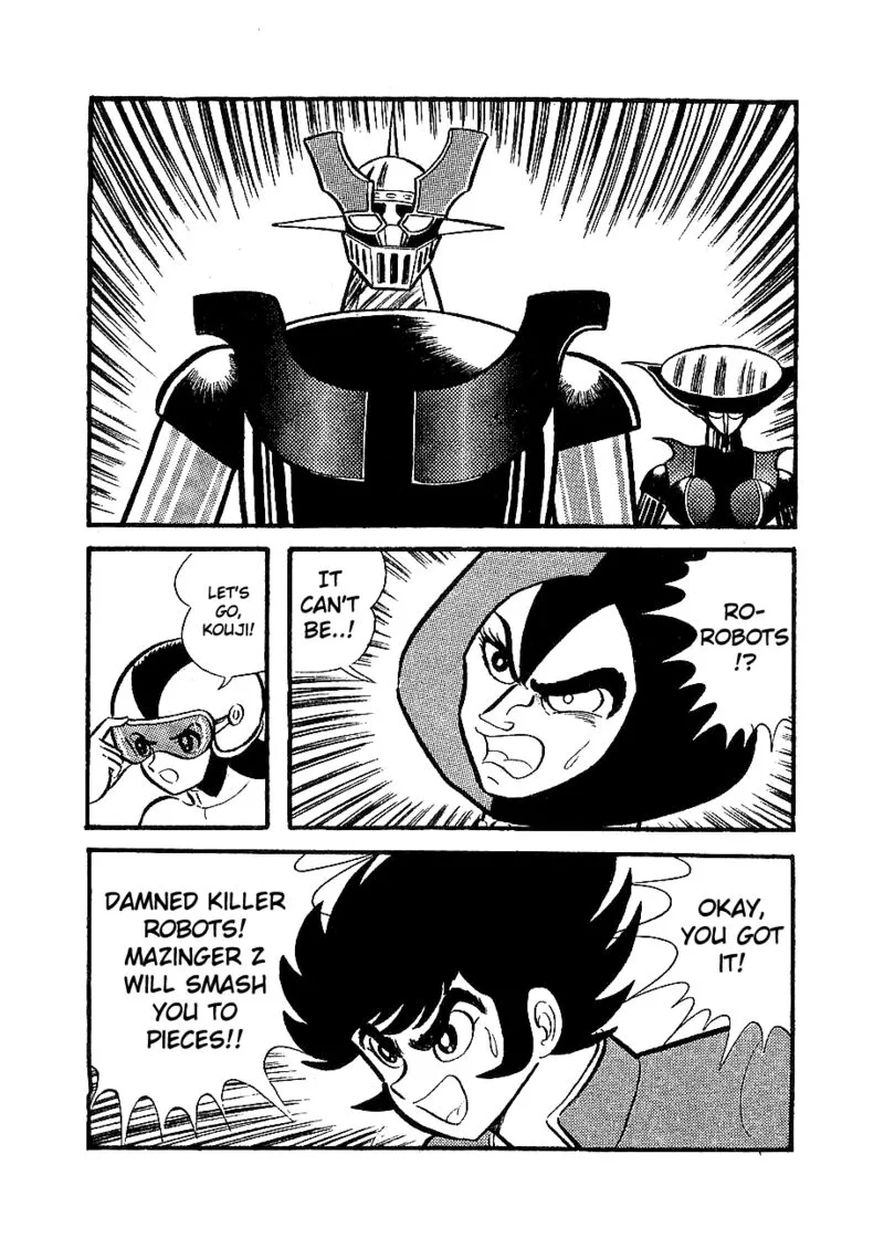 Mazinger Z Chapter 6 page 21