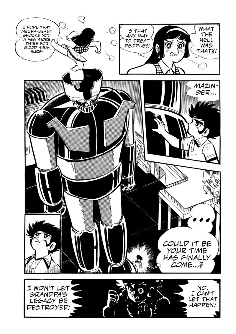 Mazinger Z Chapter 8 page 23