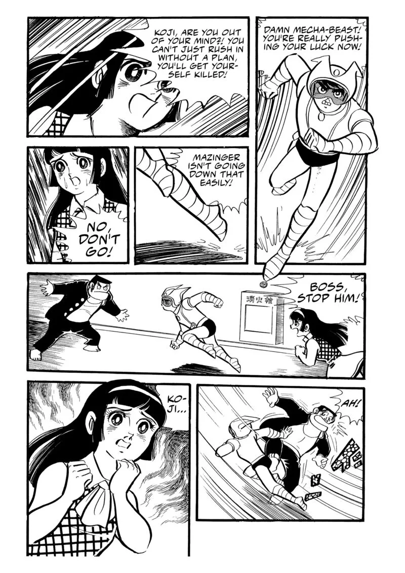 Mazinger Z Chapter 8 page 28