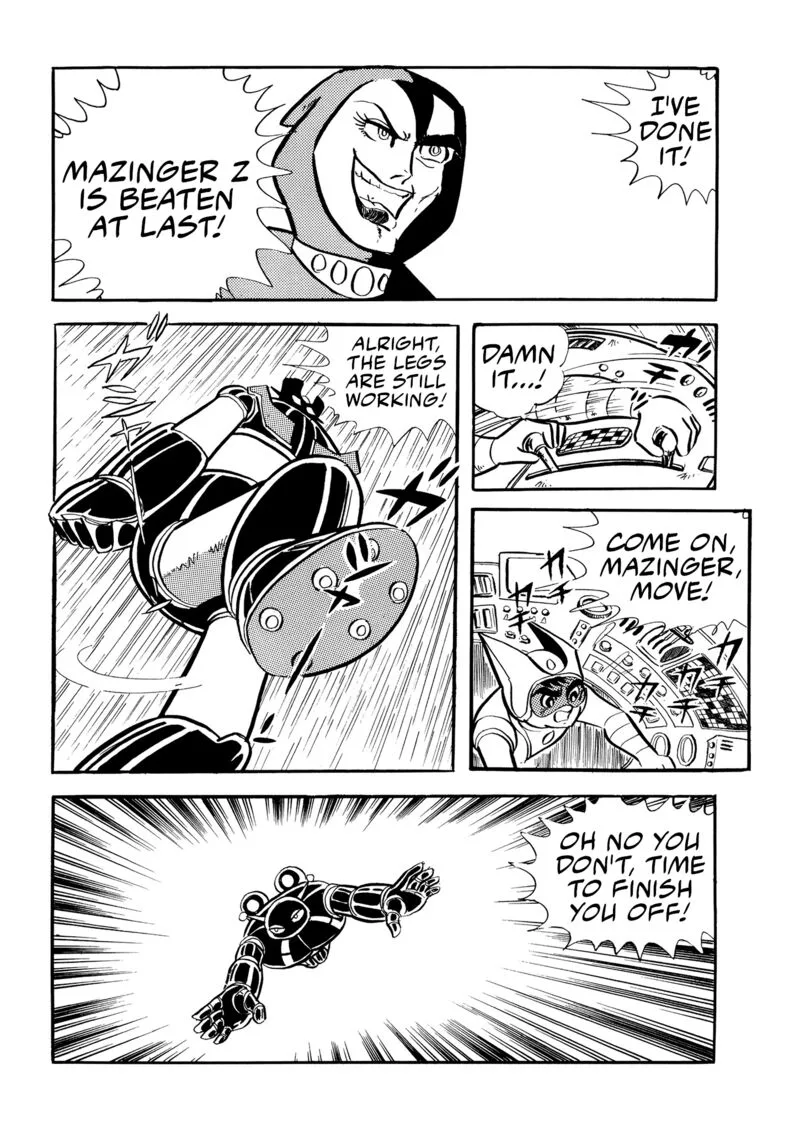 Mazinger Z Chapter 8 page 34