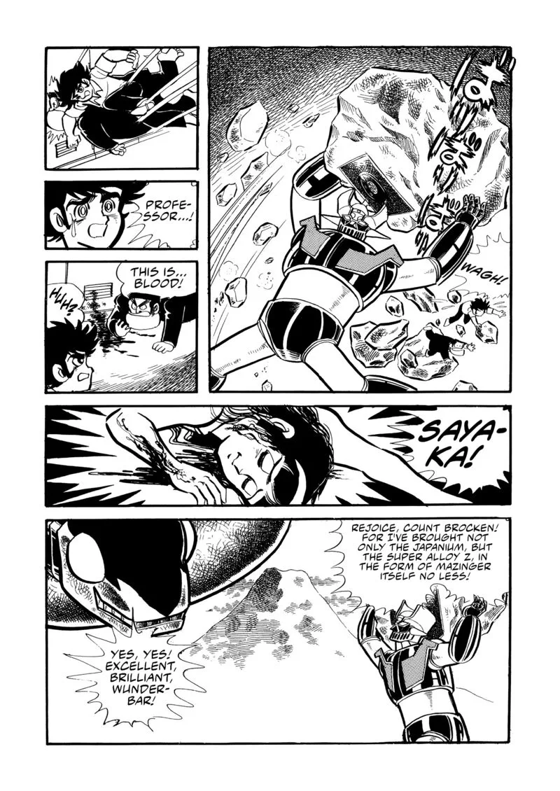 Mazinger Z Chapter 9 page 21