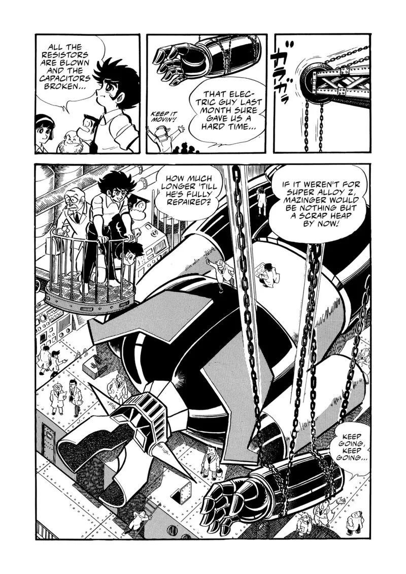 Mazinger Z Chapter 9 page 6