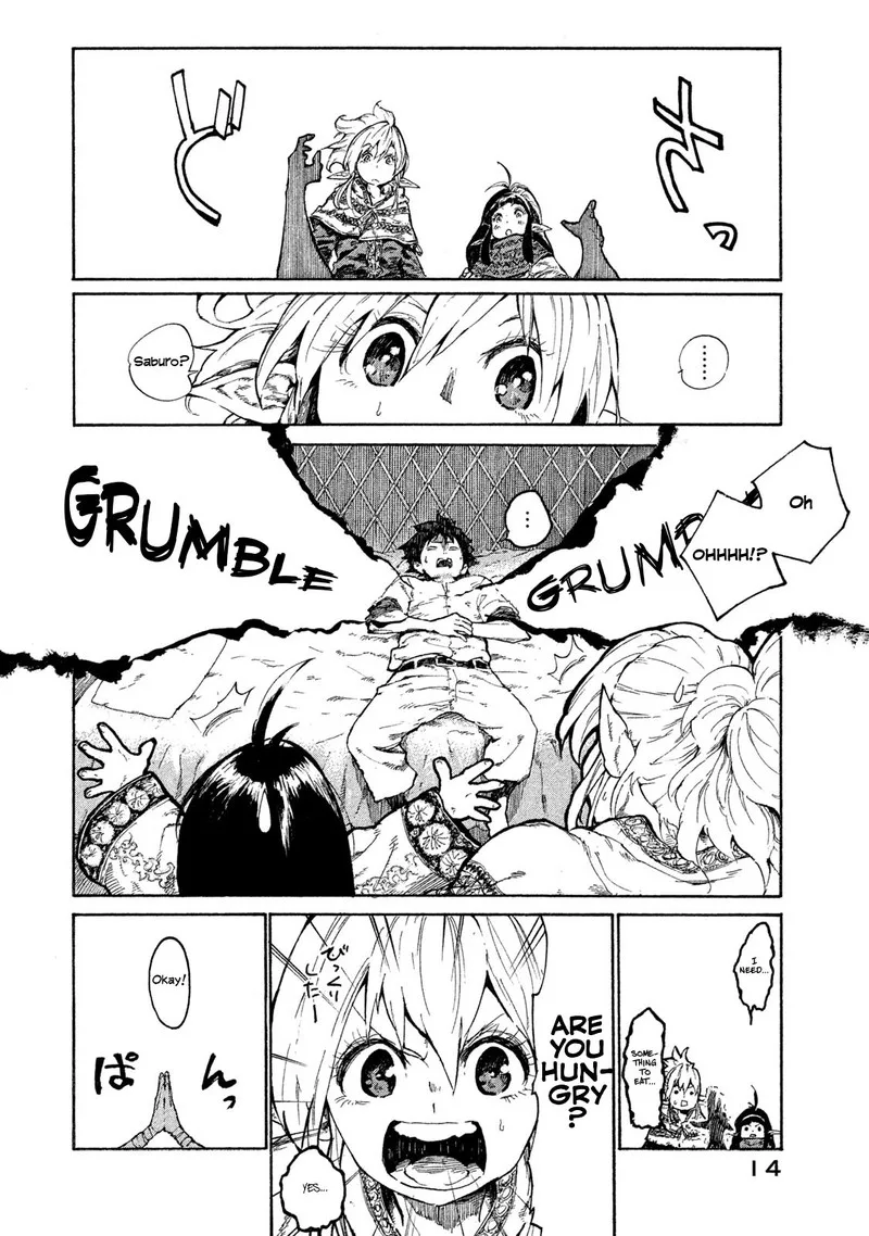 Mazumeshi Elf to Yuuboku-gurashi Chapter 1 page 13