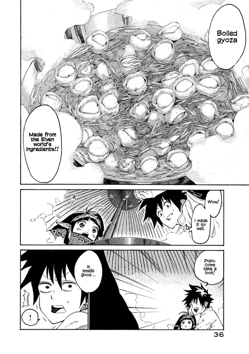 Mazumeshi Elf to Yuuboku-gurashi Chapter 1 page 35
