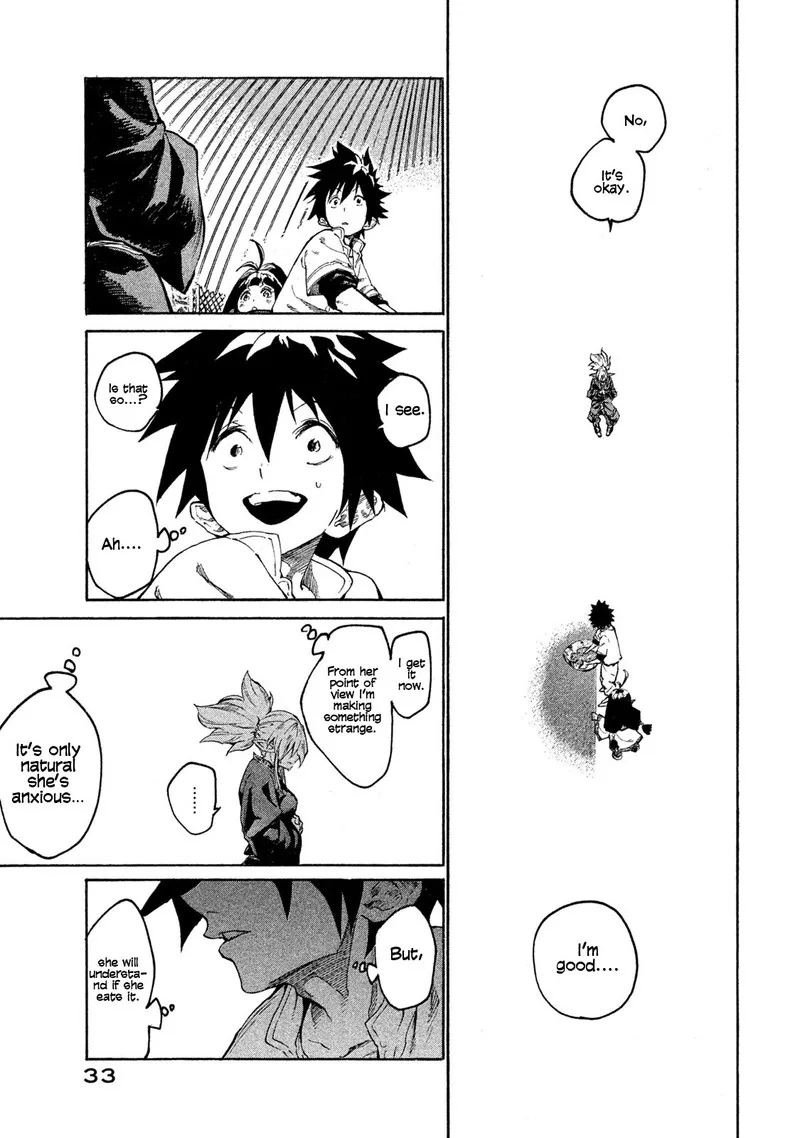 Mazumeshi Elf to Yuuboku-gurashi Chapter 1 page 32