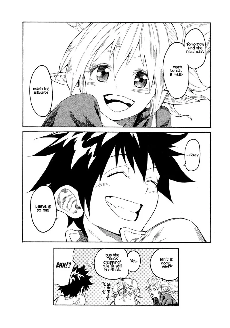 Mazumeshi Elf to Yuuboku-gurashi Chapter 1 page 46