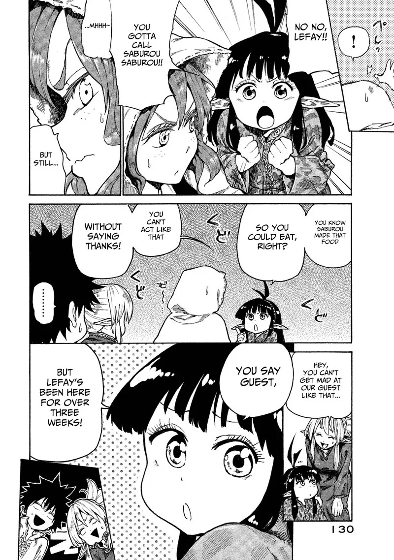 Mazumeshi Elf to Yuuboku-gurashi Chapter 10 page 4