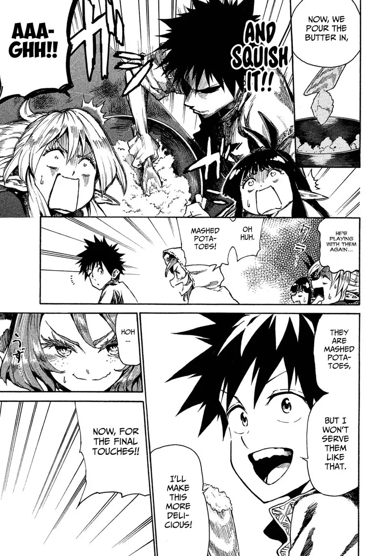 Mazumeshi Elf to Yuuboku-gurashi Chapter 10 page 27