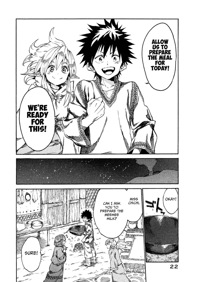 Mazumeshi Elf to Yuuboku-gurashi Chapter 11 page 24