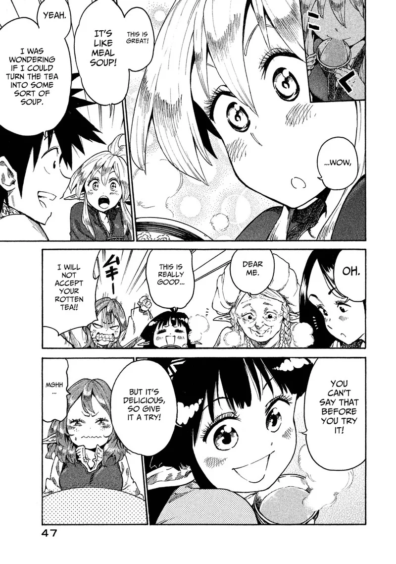 Mazumeshi Elf to Yuuboku-gurashi Chapter 12 page 15
