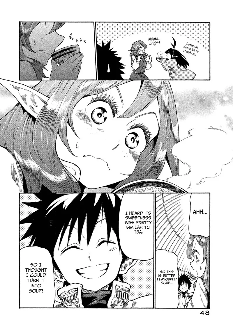 Mazumeshi Elf to Yuuboku-gurashi Chapter 12 page 16