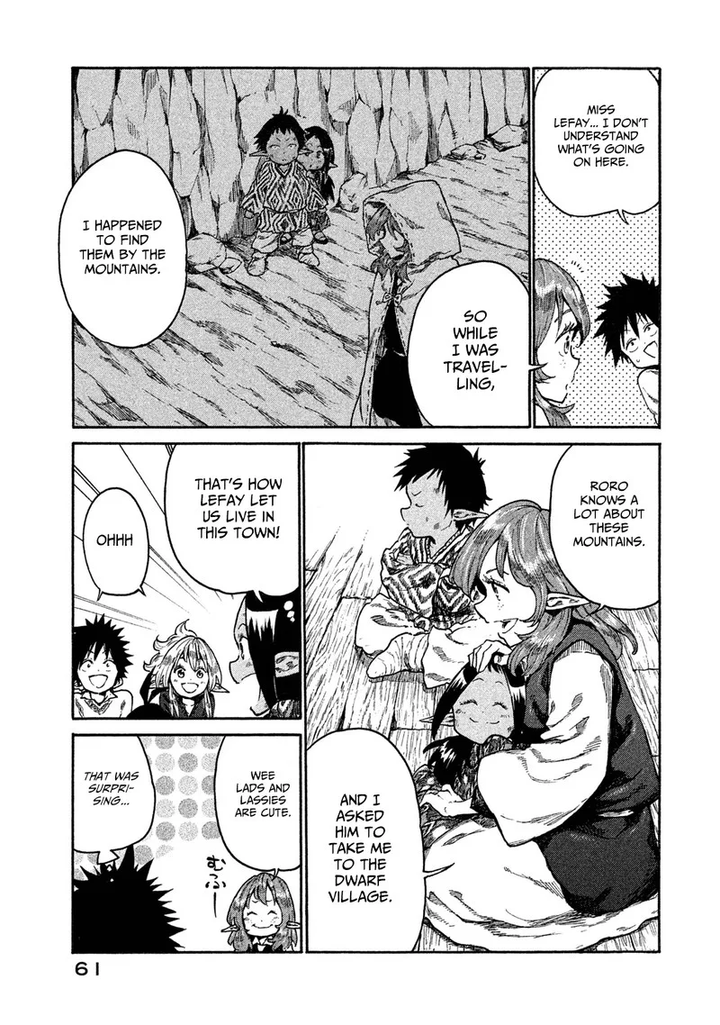 Mazumeshi Elf to Yuuboku-gurashi Chapter 13 page 9