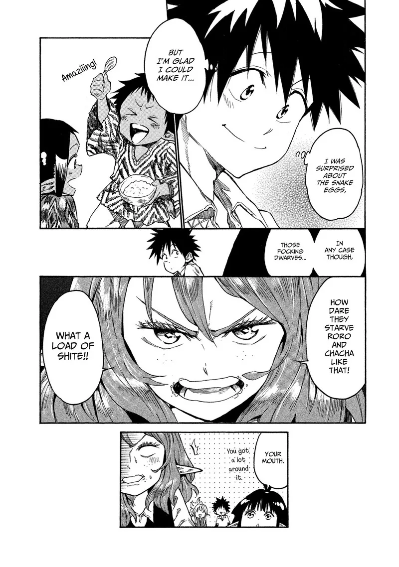 Mazumeshi Elf to Yuuboku-gurashi Chapter 13 page 25