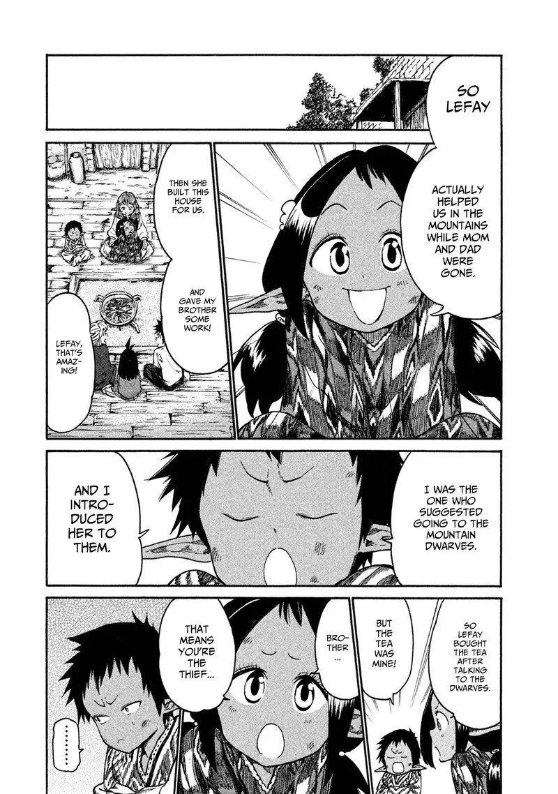 Mazumeshi Elf to Yuuboku-gurashi Chapter 13 page 8