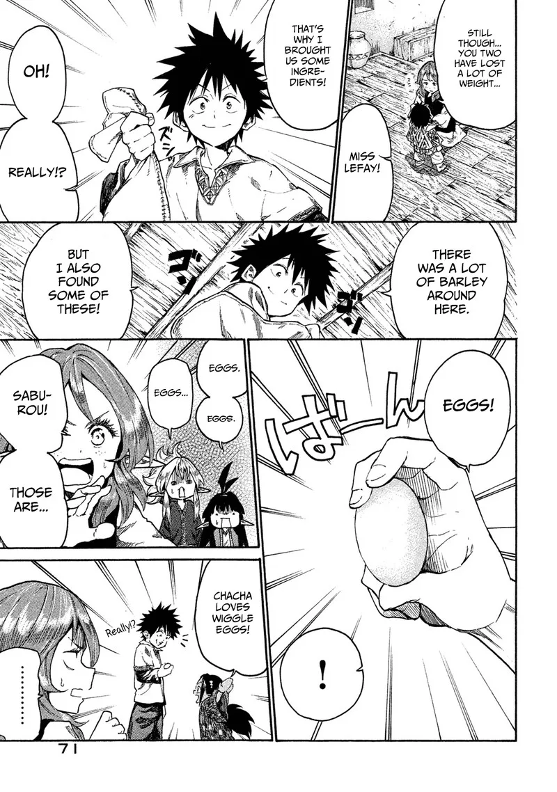 Mazumeshi Elf to Yuuboku-gurashi Chapter 13 page 19