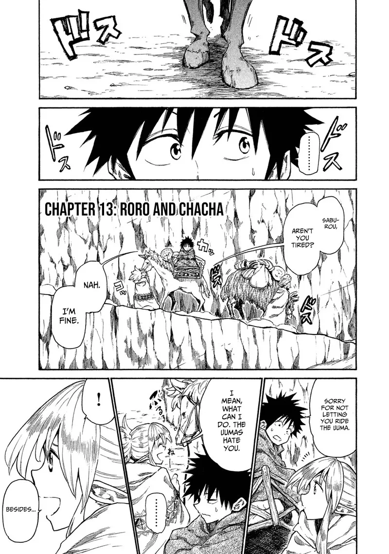 Mazumeshi Elf to Yuuboku-gurashi Chapter 13 page 1