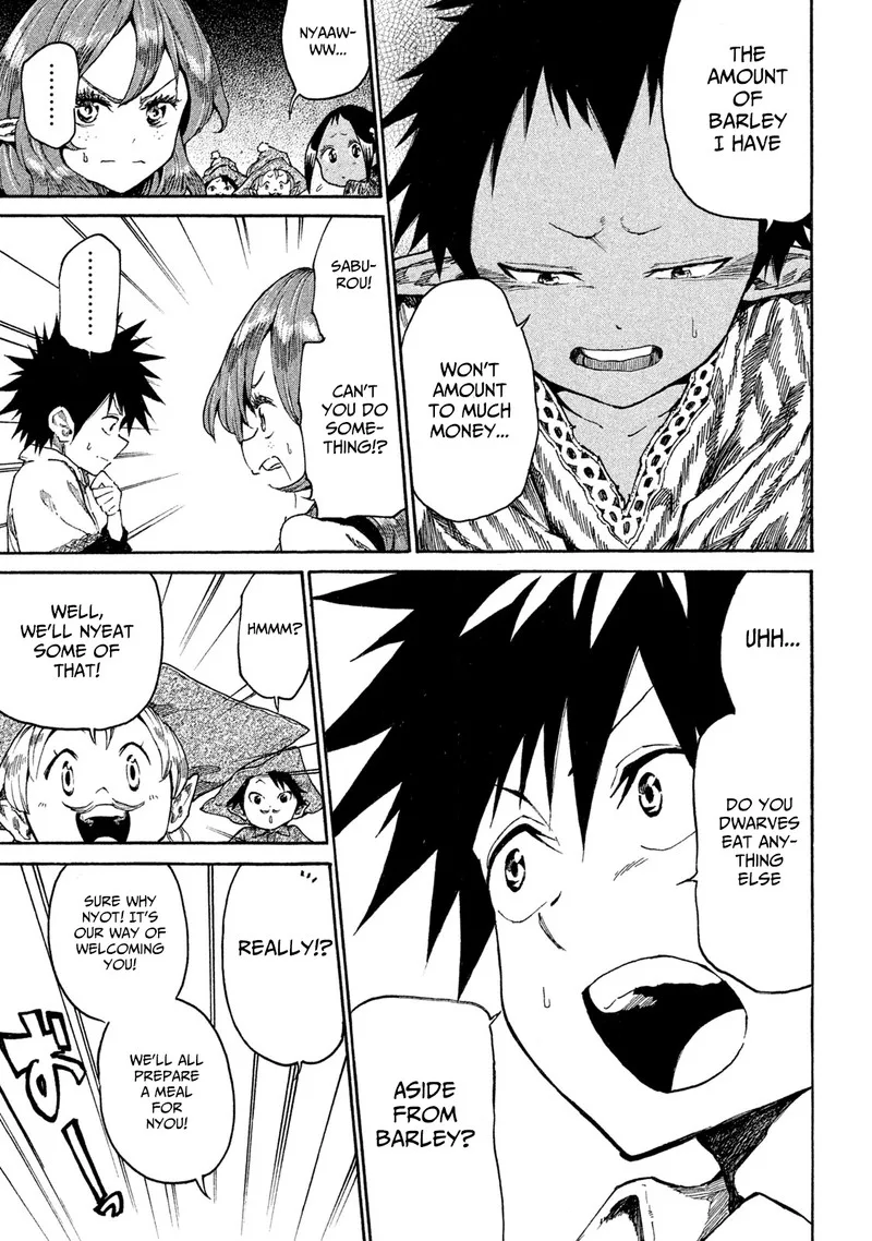 Mazumeshi Elf to Yuuboku-gurashi Chapter 14 page 7