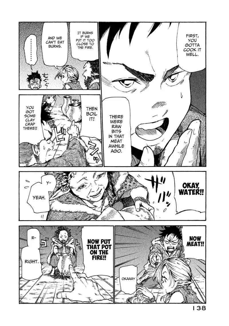 Mazumeshi Elf to Yuuboku-gurashi Chapter 15.5 page 8