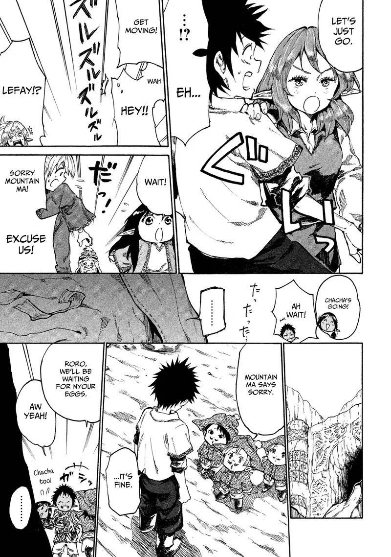 Mazumeshi Elf to Yuuboku-gurashi Chapter 15 page 11