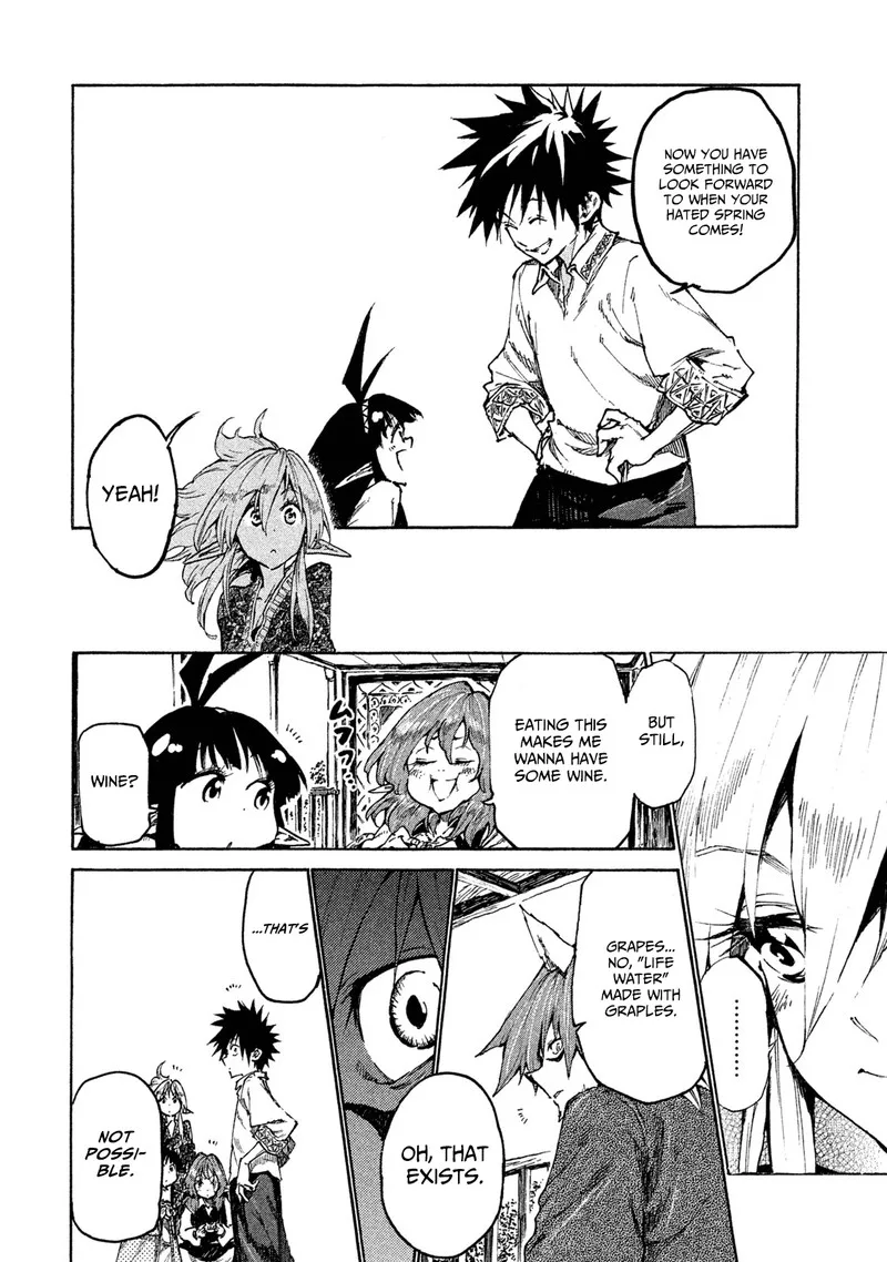 Mazumeshi Elf to Yuuboku-gurashi Chapter 17 page 22