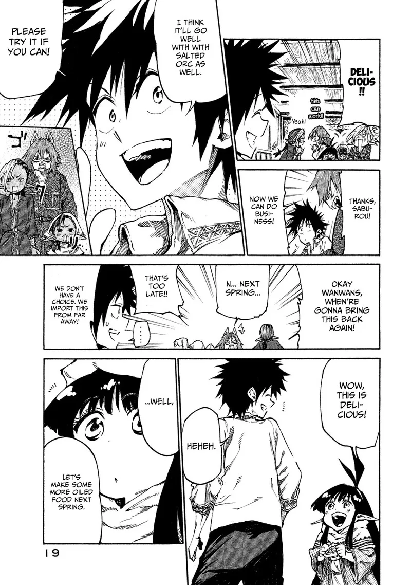 Mazumeshi Elf to Yuuboku-gurashi Chapter 17 page 21