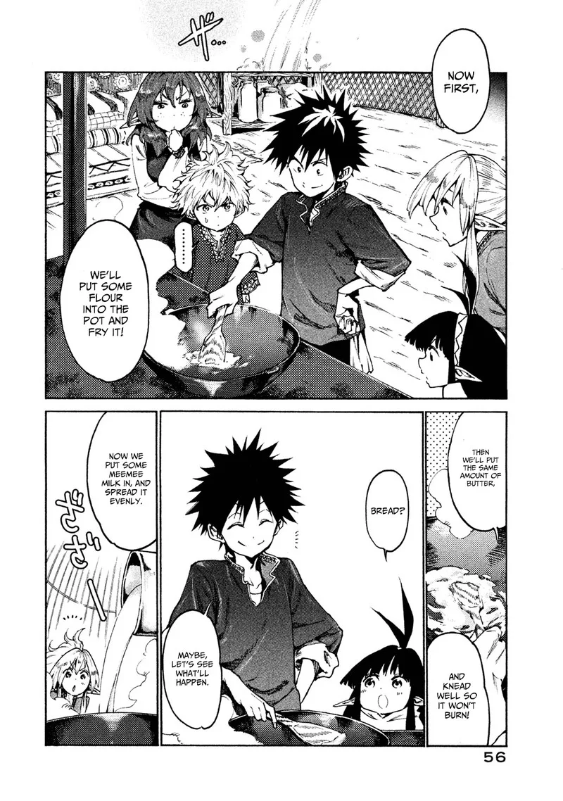 Mazumeshi Elf to Yuuboku-gurashi Chapter 19 page 14