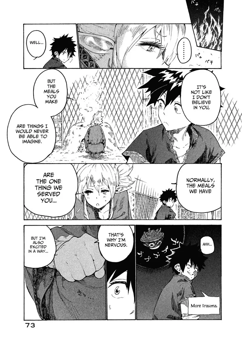 Mazumeshi Elf to Yuuboku-gurashi Chapter 2 page 25