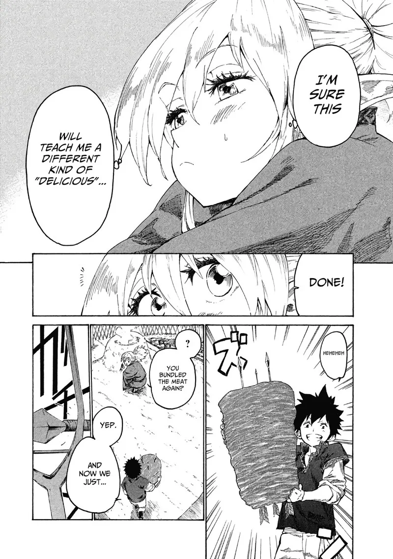 Mazumeshi Elf to Yuuboku-gurashi Chapter 2 page 26