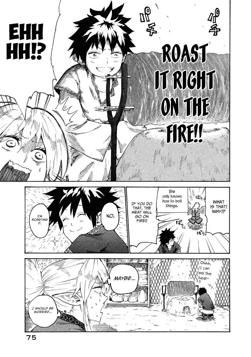 Mazumeshi Elf to Yuuboku-gurashi Chapter 2 page 27