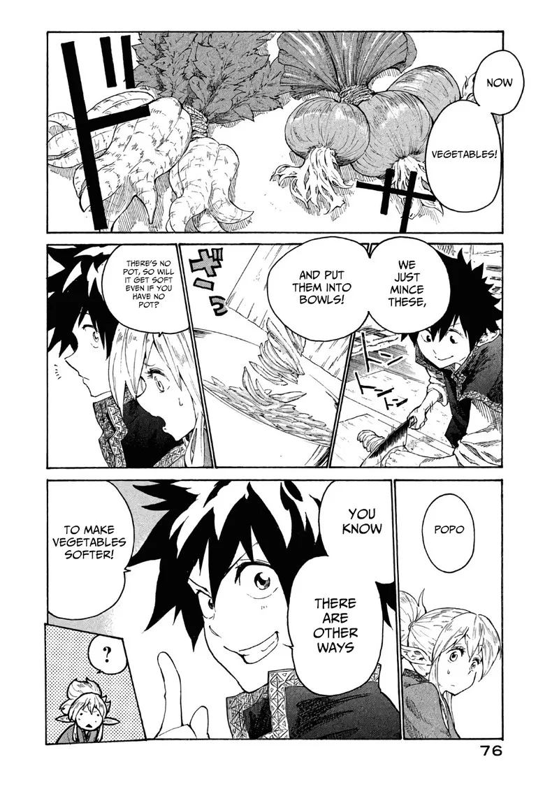 Mazumeshi Elf to Yuuboku-gurashi Chapter 2 page 28