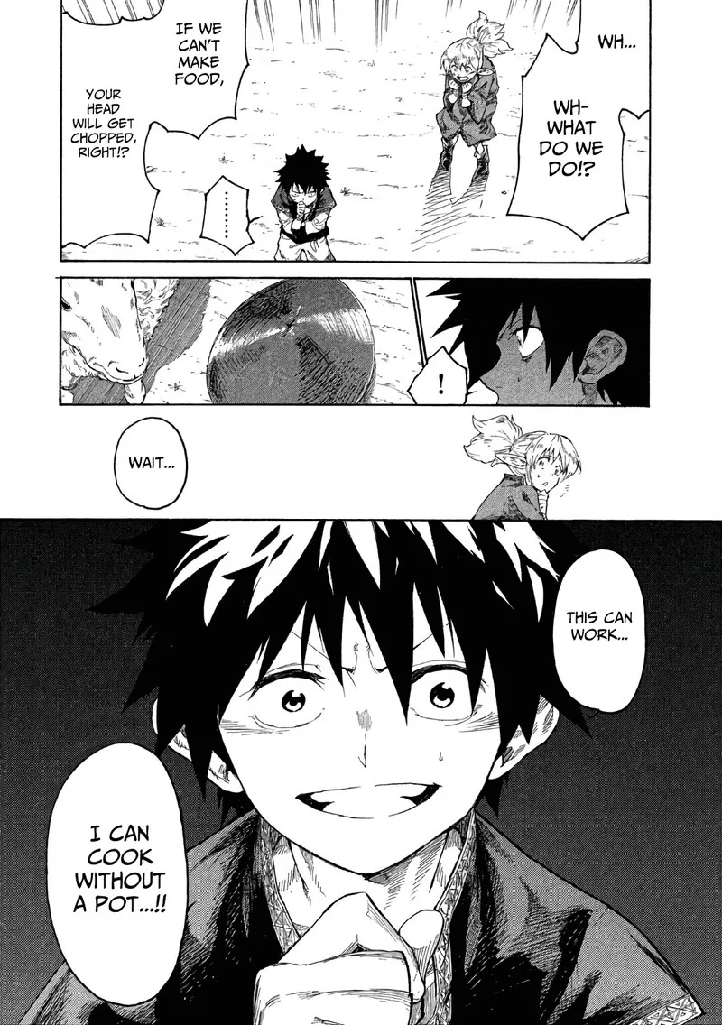 Mazumeshi Elf to Yuuboku-gurashi Chapter 2 page 22