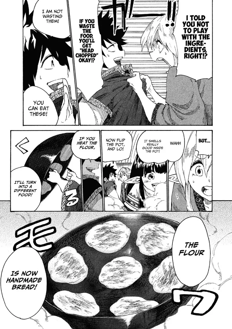 Mazumeshi Elf to Yuuboku-gurashi Chapter 2 page 35