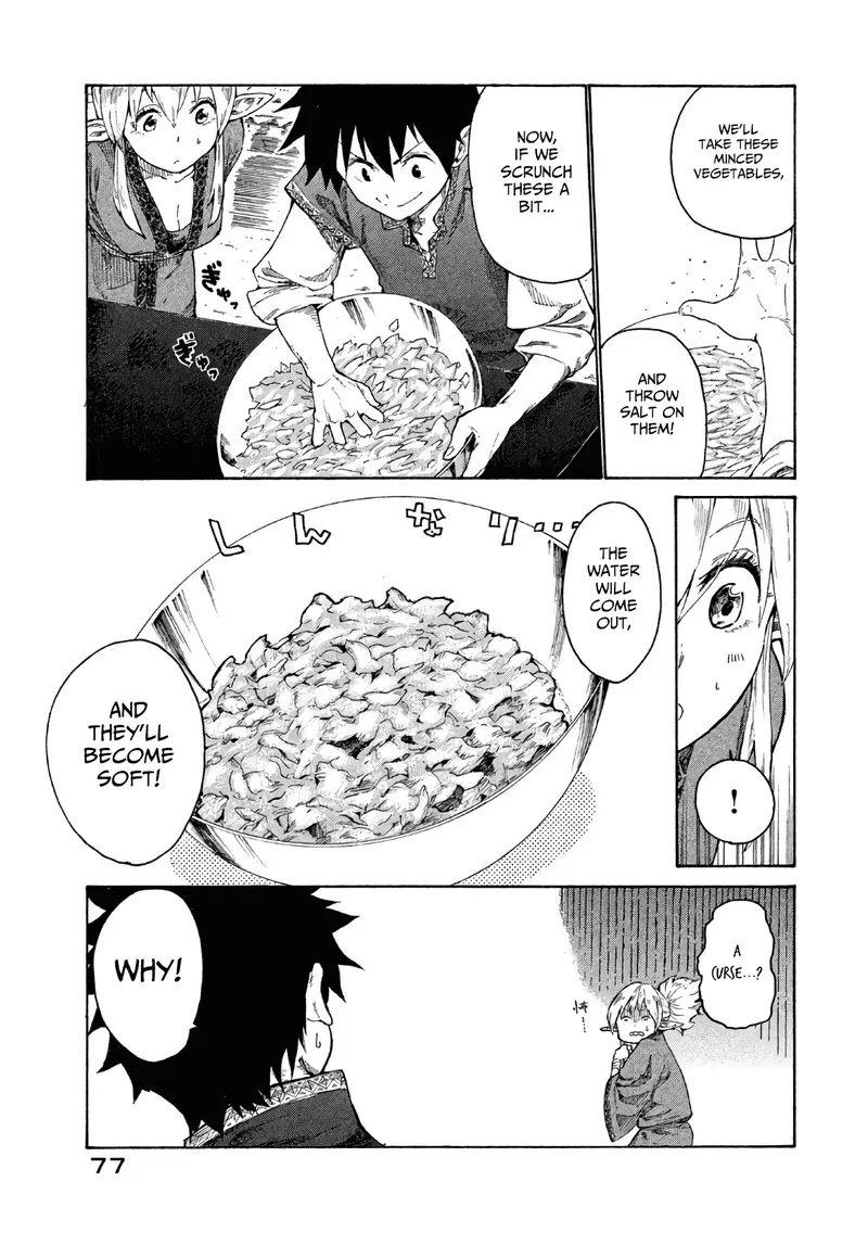 Mazumeshi Elf to Yuuboku-gurashi Chapter 2 page 29
