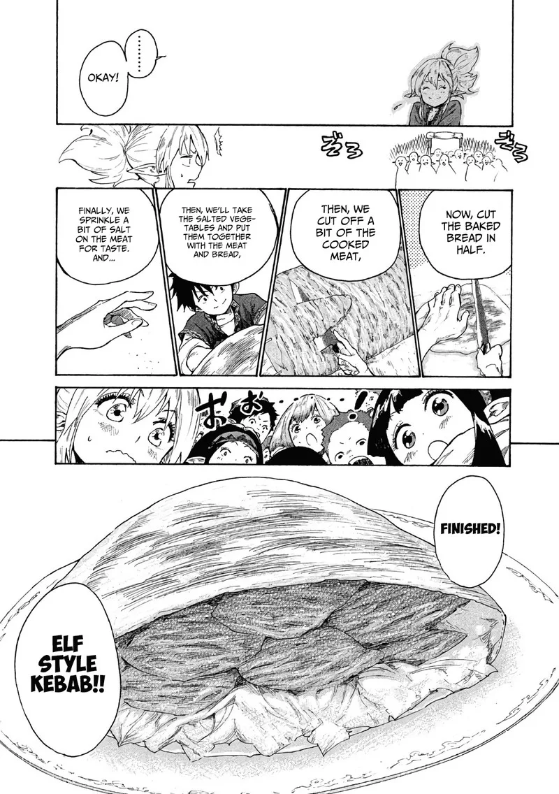 Mazumeshi Elf to Yuuboku-gurashi Chapter 2 page 37
