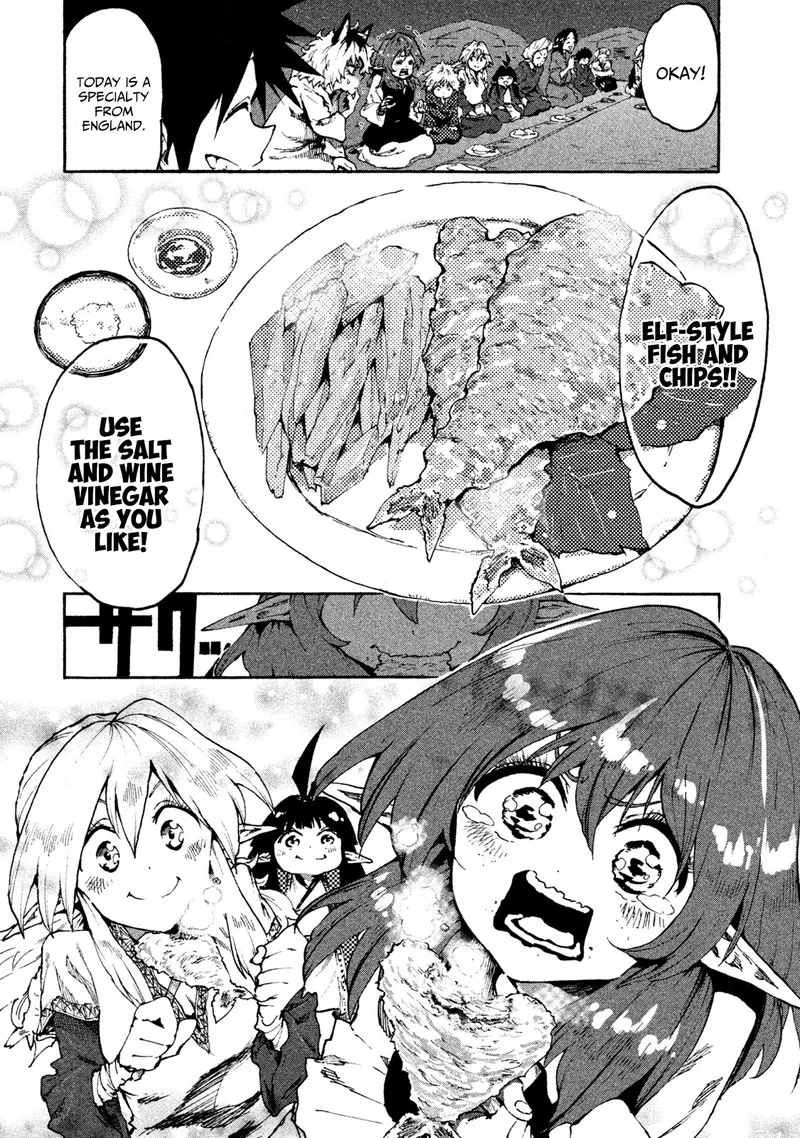 Mazumeshi Elf to Yuuboku-gurashi Chapter 22 page 22