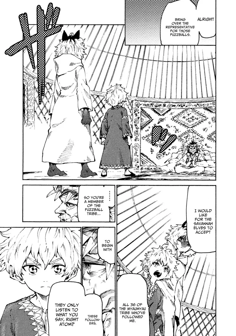 Mazumeshi Elf to Yuuboku-gurashi Chapter 24 page 9