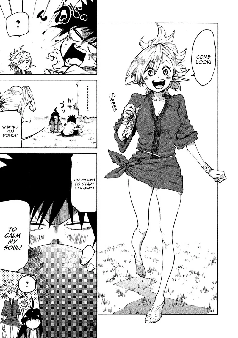 Mazumeshi Elf to Yuuboku-gurashi Chapter 27 page 15