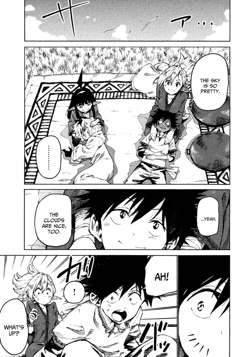 Mazumeshi Elf to Yuuboku-gurashi Chapter 27 page 7