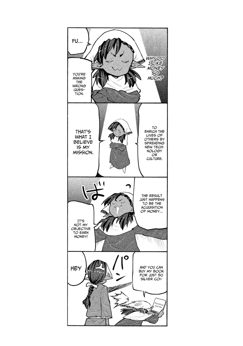 Mazumeshi Elf to Yuuboku-gurashi Chapter 28 page 22