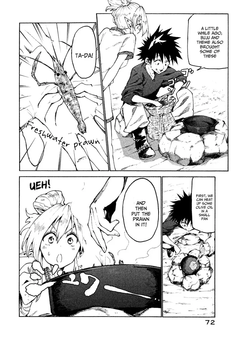 Mazumeshi Elf to Yuuboku-gurashi Chapter 28 page 4