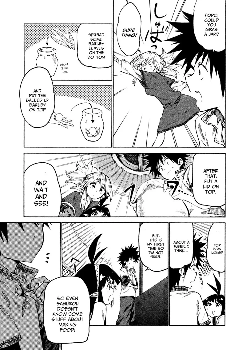 Mazumeshi Elf to Yuuboku-gurashi Chapter 28 page 19