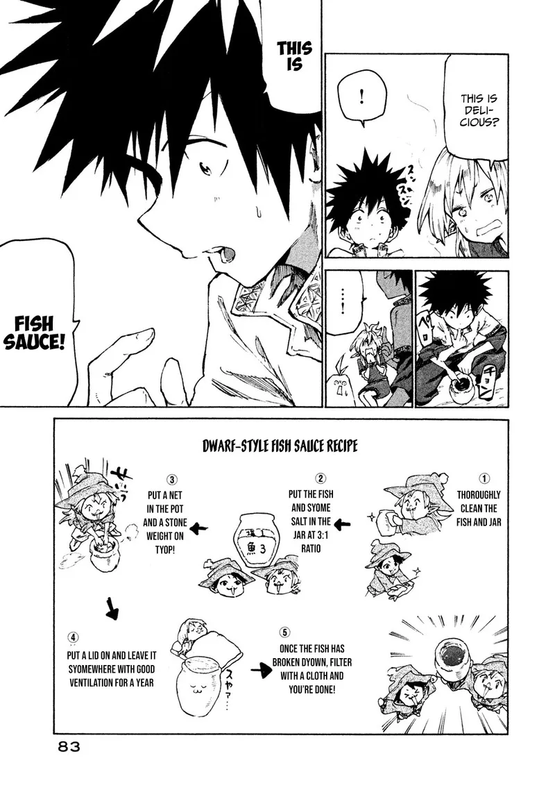Mazumeshi Elf to Yuuboku-gurashi Chapter 28 page 15